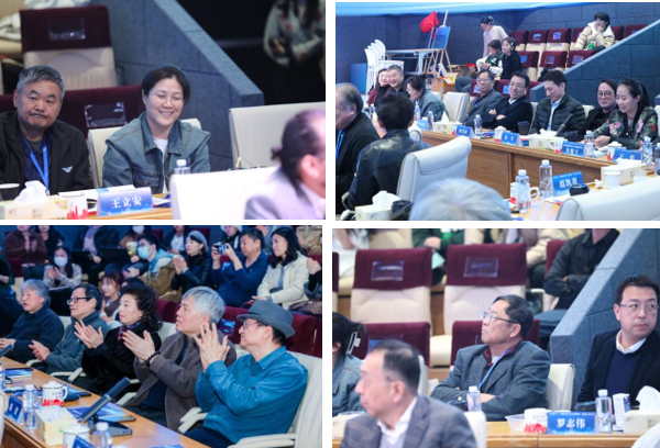 图为会上各界专家展开热情洋溢的交流发言